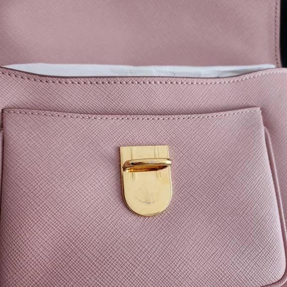 AUTHENTIC PRADA Contenitori Piatti Pink Orchidea Saffiano Clutch - Picture 9 of 16